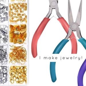 I make jewelry! Many items here are hand made!